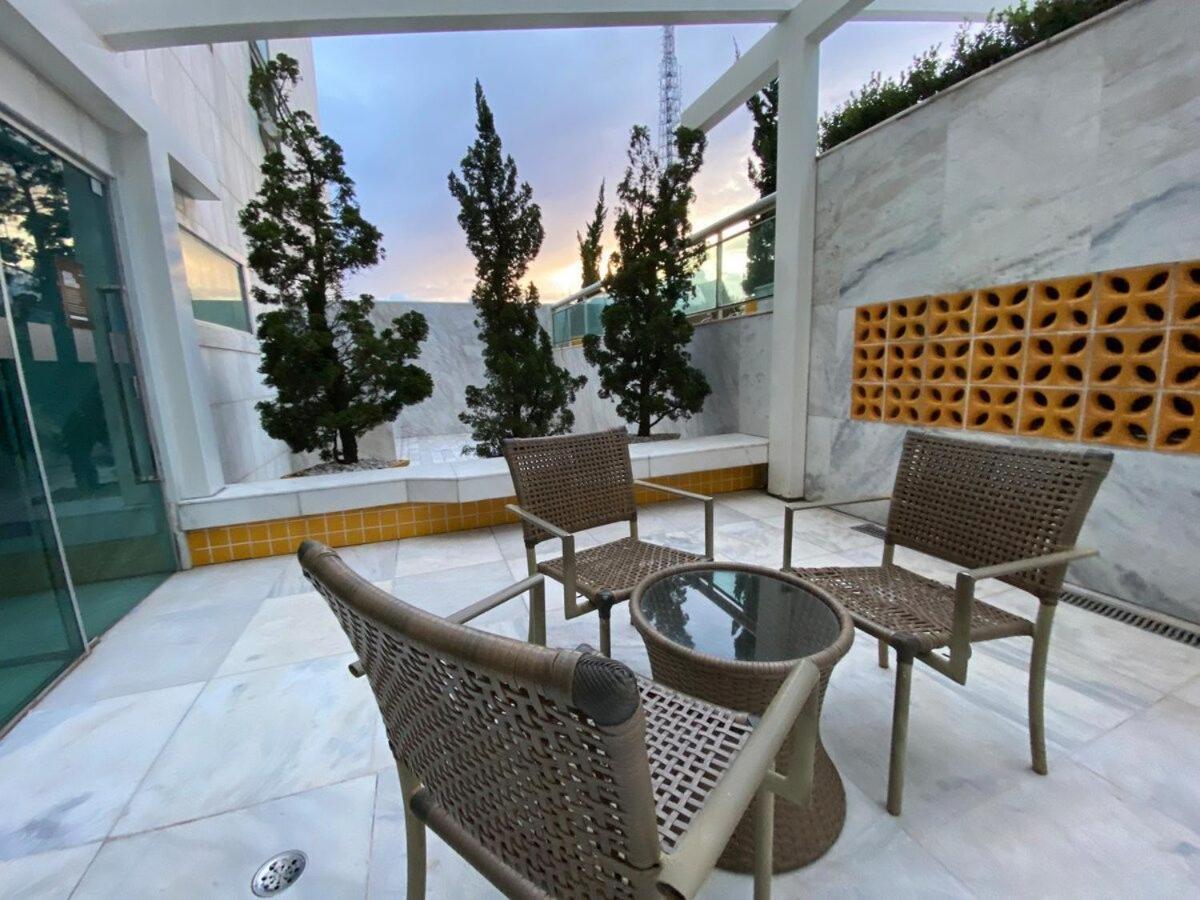 برازيليا Flat Encantador No 11º Com Vista Pra Torre De Tv المظهر الخارجي الصورة