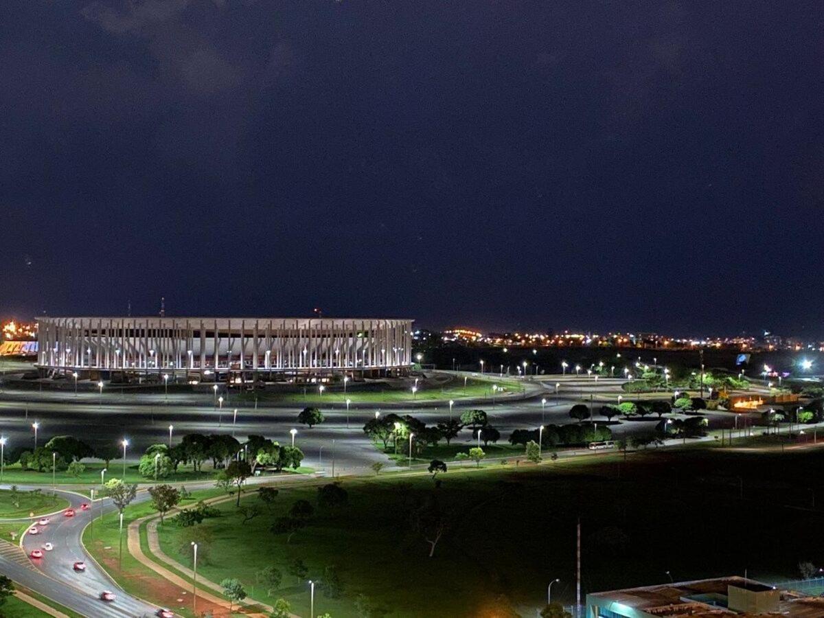 برازيليا Flat Encantador No 11º Com Vista Pra Torre De Tv المظهر الخارجي الصورة